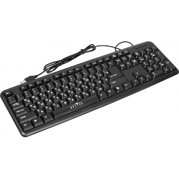 Клавиатура Oklick 180M USB черная