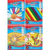 Бумага цветная 12л.12цв,А4 тонированная С0305 4вида