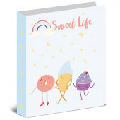 Папка на 2-х кольцах  Attache  Selection SWEET LIFE 35мм
