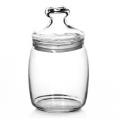 Банка для сыпучих продуктов стекло с крышкой CESNI 920 мл Банка для сыпучих продуктов стекло с крышкой CESNI 920 мл