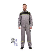 Спец.одежда летняя Костюм муж. л26-КПК сер/черн (р.44-46) 170-176 Спец.одежда летняя Костюм муж. л26-КПК сер/черн (р.44-46) 170-176