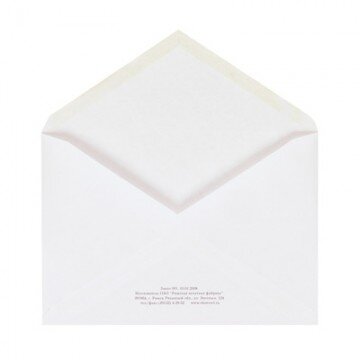 Конверты Белый С6 декстрин Куда-Кому 114х162 80г Рос 1000шт/ уп