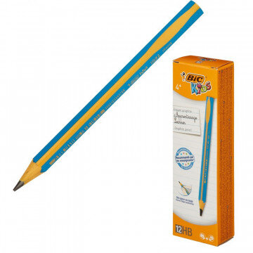 Карандаш чернографитный для детей BIC голуб 919262 Карандаш чернографитный для детей BIC голуб 919262
