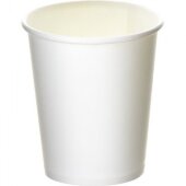 Стакан одноразовый бум однослойный d-80мм 200мл белый 50шт/уп