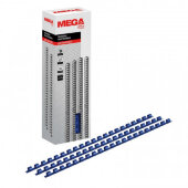 Пружины для переплета пластиковые Promega office 8мм синие 100шт/уп. Пружины для переплета пластиковые Promega office 8мм синие 100шт/уп.