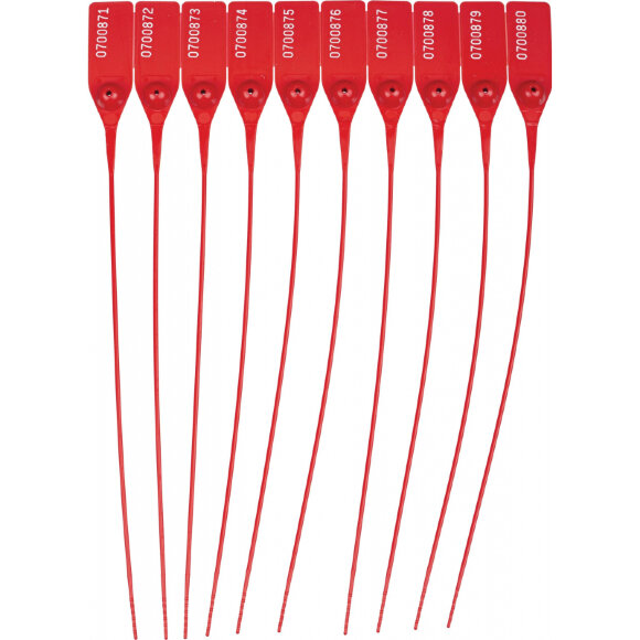 Пломба пластиковая номерная КПП-3-1602 МП(метал.цанга) 230 мм,красн,50шт/уп Пломба пластиковая номерная КПП-3-1602 МП(метал.цанга) 230 мм,красн,50шт/уп