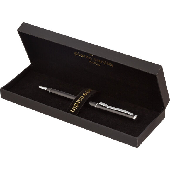 Ручка шариковая Pierre Cardin GAMME PC0892BP, пов. мех, латунь+алюм