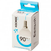 Лампа светодиодная КОСМОС BASIC GL45 10.5W 220V E14 4500K