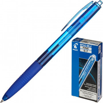 Ручка шариковая PILOT Super Grip BPGG-8R-F-L авт.резин.манжет.синяя 0.22мм Ручка шариковая PILOT Super Grip BPGG-8R-F-L авт.резин.манжет.синяя 0.22мм