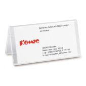 Подставка настольная Attache 100х52мм двусторонняя акрил