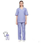Костюм медицинский лавандовый м15-КБР (р.52-54) р.158-164