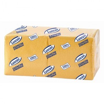 Салфетки бумажные Luscan Profi Pack 1сл24х24 желтые 400шт/уп Салфетки бумажные Luscan Profi Pack 1сл24х24 желтые 400шт/уп