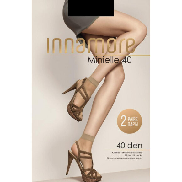Носки жен INNAMORE Minielle 40 nero 6944944000082