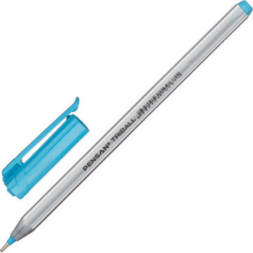 Ручка шариковая PENSAN TRIBALL набор 8 цв. 1,0мм 1003/PVC8 Ручка шариковая PENSAN TRIBALL набор 8 цв. 1,0мм 1003/PVC8