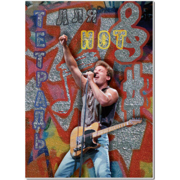 Тетрадь нотная 24л,А4,вертик,обл.мел.карт