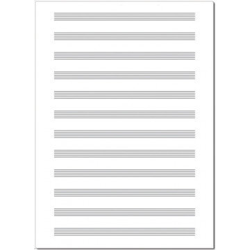 Тетрадь нотная 24л,А4,вертик,обл.мел.карт