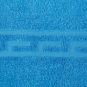 Полотенце махровое 30х50, 380 гр/м2, Ocean синий, 10 шт.