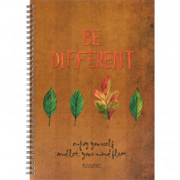 Тетрадь общая 60л,кл,А4,спираль,блок 65гр,Эко,арт.06449