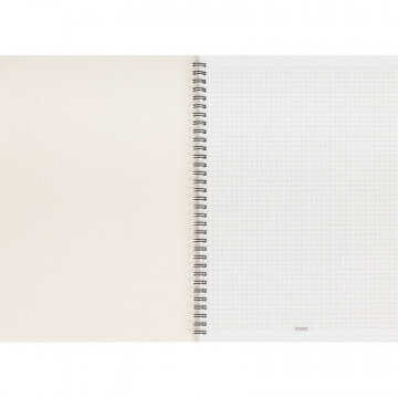 Тетрадь общая 60л,кл,А4,спираль,блок 65гр,Эко,арт.06449