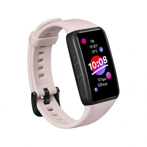 Фитнес-браслет HONOR Band 6 ARG-B39, Coral Pink, 55026718-001