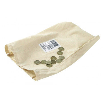 Мешок для мелочи размеры 23х34см (бязь), 20шт/уп