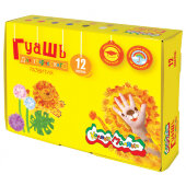 Гуашь Каляка-Маляка 12 цв., 17,5 мл., ГКМ12/17