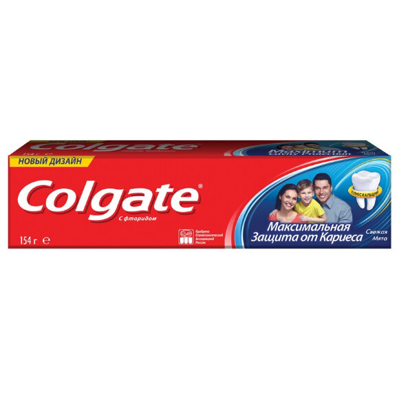 Зубная паста COLGATE защита от кариеса Свежая мята FCN89276