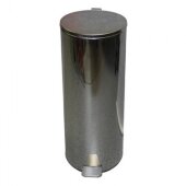 Урна с педалью стальная, хром, 250х600мм, объем 30л Урна с педалью стальная, хром, 250х600мм, объем 30л