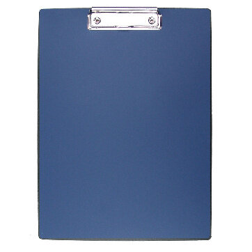 Планшет д/бумаг Attache Economy 09PLA-E с верхним зажимом 0.9мкм A4 синий