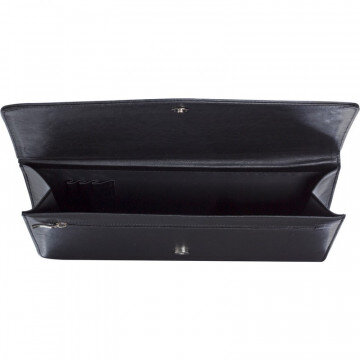 Папка для документов кож/зам  360х270 мм  ?Визит? 311, черная