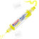 Маркер акриловый двусторон. 3D Edding 5400/065.Флюоресц. желтый/Neonyellow