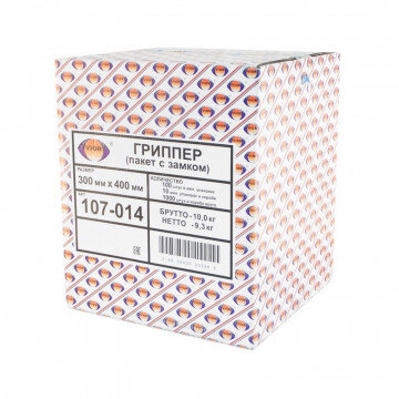 Пакеты с замком (Zip-lock) 30х40см 40 мкм шт 100шт/уп Пакеты с замком (Zip-lock) 30х40см 40 мкм шт 100шт/уп