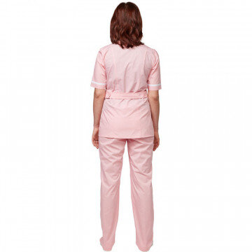 Костюм медицинский м09-КБР розовый (р.48-50) 170-176