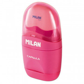 Ластикоточилка Ластик-точилка Milan CAPSULE цвет в ассорт., блистер 208199