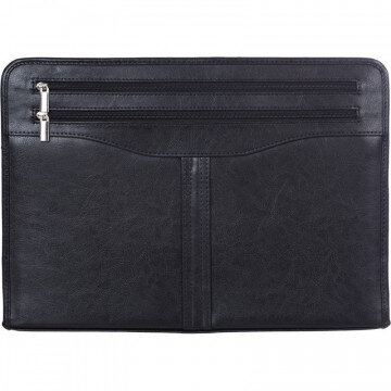 Папка для документов кож/зам 410х285х30  ?Гамма? 118/м, черная