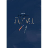 Тетрадь общая Kroyter А4,48л,клетка,скреп,обл.карт,блок 65г.Школа 00101