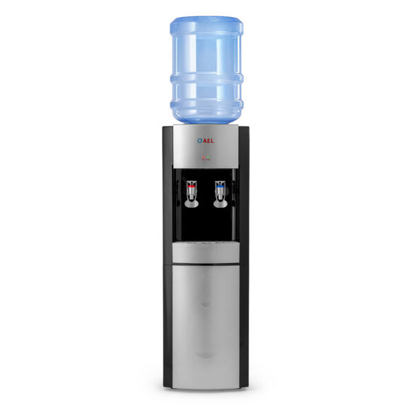Кулер для воды AEL LD-AEL-28 black/silver напольный электронное охлажд Кулер для воды AEL LD-AEL-28 black/silver напольный электронное охлажд