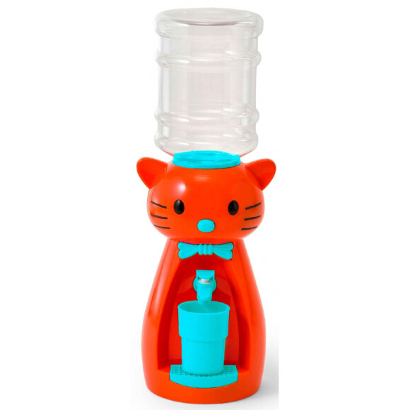 Кулер VATTEN kids Kitty Orange (со стаканчиком) Кулер VATTEN kids Kitty Orange (со стаканчиком)