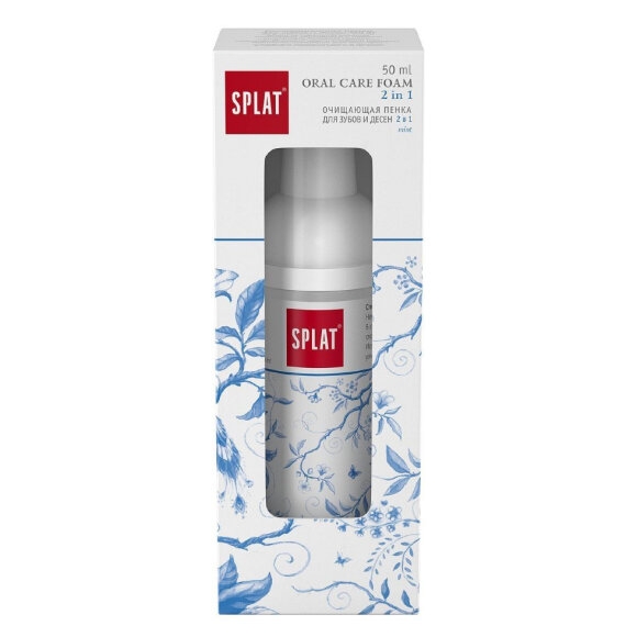 Пенка очищающая для зубов и десен Splat  2 в 1 МЯТА