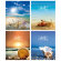 Тетрадь школьная А5,18л,клетка Sky &amp;amp; Sea ТШ18К9551/6 4вида
