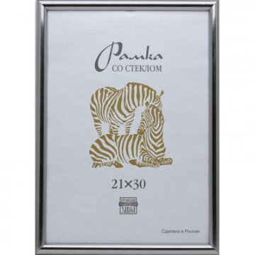 Рамка пластиковая А3 серебряного цвета 513 Рамка пластиковая А3 серебряного цвета 513