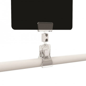 Ценникодержатель подвесной на прищепке универсальный малый FXS 10шт/уп.