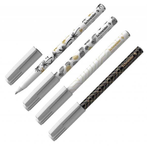 Ручка шариковая Schneider Tops 505 F Light Tropical, корп.ассор,син 151500 Ручка шариковая Schneider Tops 505 F Light Tropical, корп.ассор,син 151500