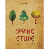 Тетрадь общая А5,48л,клетка,скрепка Spring Etude арт.06340