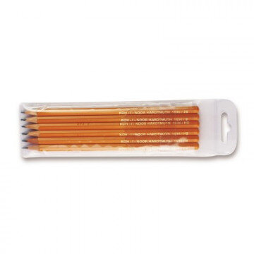Карандаш чернографитный KOH-I-NOOR HB 1696/06 конструкторский набор 6шт. Карандаш чернографитный KOH-I-NOOR HB 1696/06 конструкторский набор 6шт.