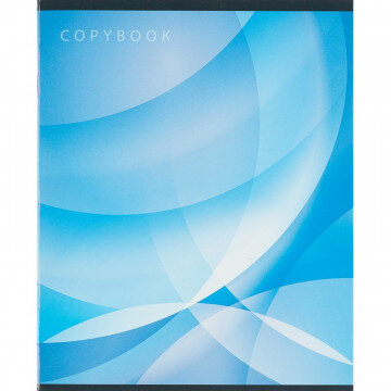 Тетрадь общая А5,60л,кл,скоб,блок-офсет-2 Attache Сфера син/зел/желт/красс