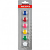 Магнитный держатель д/досок Глобус МЦ20  20 мм 6 шт/уп ассорт.