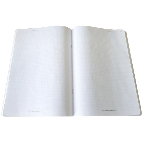 Тетрадь общая BeSmart А4 40л, клетка, скрепка, Joli синий N1899