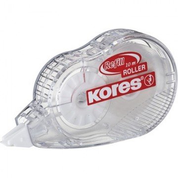Корректирующая лента 4,2мм х 10м с возм.замены ленты KORES 84424.02 Корректирующая лента 4,2мм х 10м с возм.замены ленты KORES 84424.02