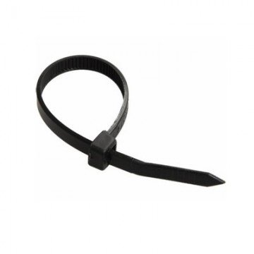 Хомут 150 мм х 4 мм, 100 шт, нейлон, Rexant, черный, 07-0151-4